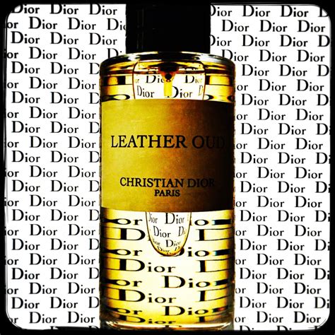 Leather Oud Dior perfume 